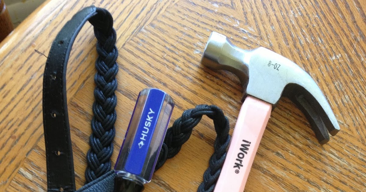 DIY Teen How To Create A New Belt Hole!